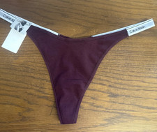 THONG Calvin Klein WOMEN's Various Modern Logo Dipped String QD5157-502