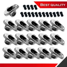 Suit Chevy SBC 305 400 Roller Rocker Arms 1.5 Ratio 3/8" Stud Stainless Steel