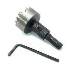 US Stock 30mm HSS Drill Bit Hole Saw Tooth Stainless Steel Metal Alloy Cutter