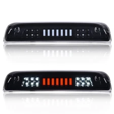 Fit For 2014-2018 Silverado Sierra Smoke/Black LED Third Brake Light Cargo Lamp