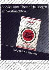 Lucky Strike Werbung Anzeige Reklame