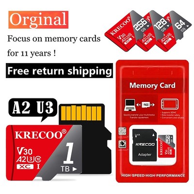 1TB 256GB 128GB Ultra Micro SD Card Class 10 High Speed Adapter Wholesale Lot