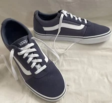 VANS Old Skool Blue Granite Suede/Canvas, Worn Once! 6.5 Men, 8.5 Women, 39 Euro