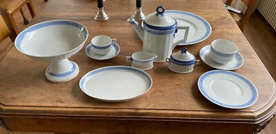 Royal Copenhagen Kaffeeservice 28-teilig Serie 1212 sehr guter Zustand 