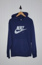 Nike Sportswear Club Fleece Pullover Hoodie Men's Size Small Blue