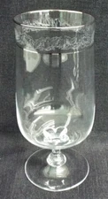 Lenox Crystal Moonspun Iced Tea Water Glass Goblet Platinum Trim 14 Available