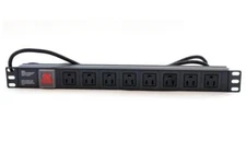 DSI Rack Mount Power Strip 8-Outlet