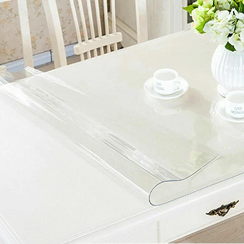 HEAVY DUTY waterproof transparent protecting sheet 1510 w PVC Clear table cover - Picture 11 of 12