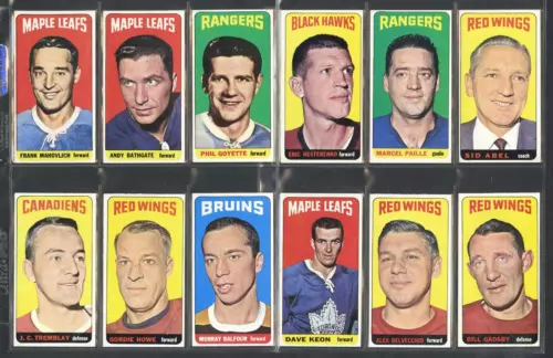 1964 TOPPS HOCKEY COMPLETE SET (110) NM TO NM-MT PSA 8 FINEST SET FOR UP TO $30K
