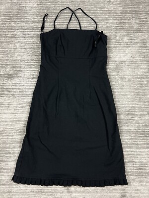 Express World Brand Dress Womens 1/2 Black Thin Strap Short Sleeveless | eBay Express World Brand Dress Womens 1/2 Black Thin Strap Short Sleeveless | eBay