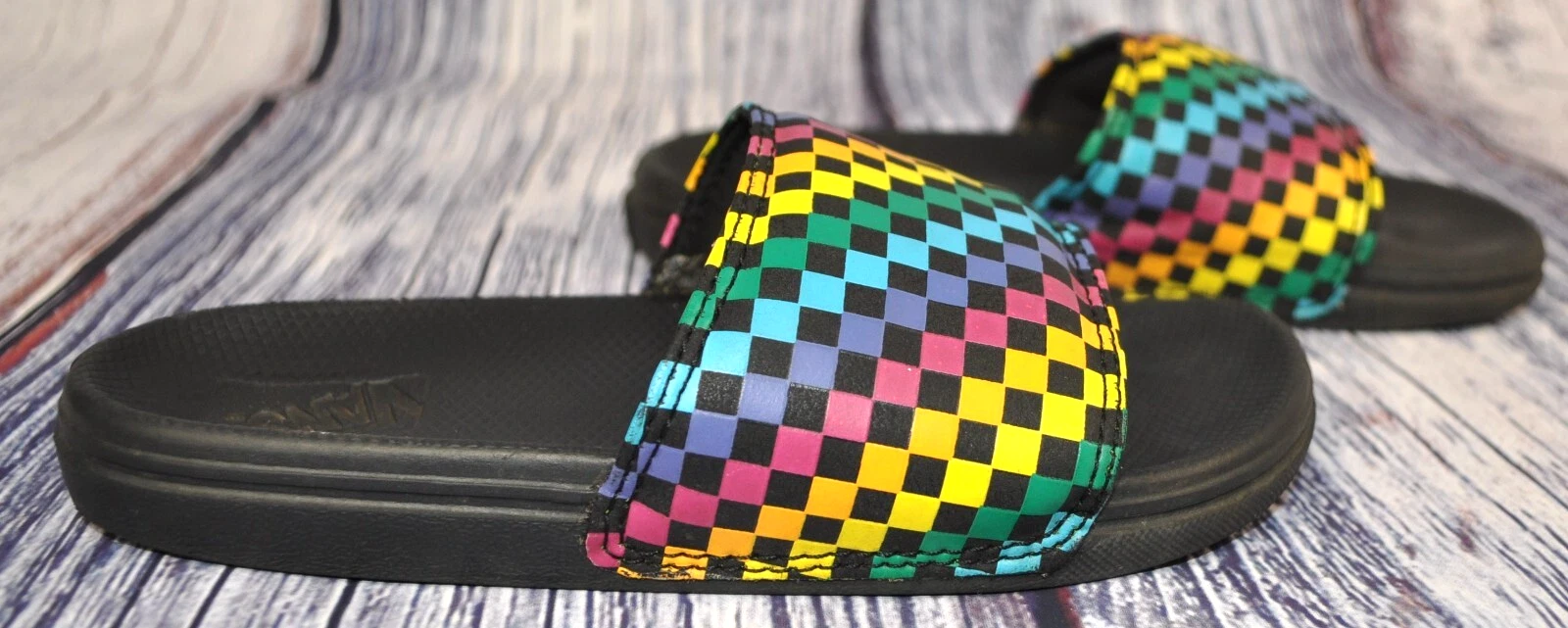 Sandali Vans Missy taglia US 1 EU 31 5 multicolore a scacchiera acquascivolo 721454