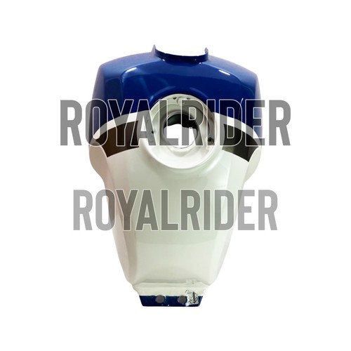 Fits Royal Enfield "HIMALAYAN LAKE BLUE PETROL GAS FUEL TANK" - Picture 2 of 7