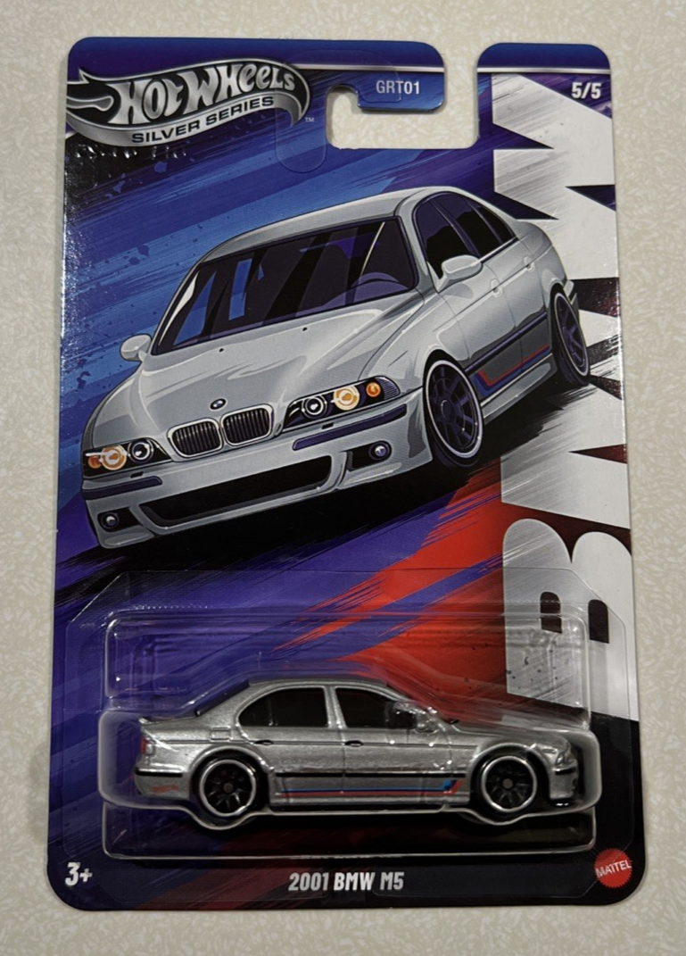 Hot Wheels BMW シリーズ　5セット Hot Wheels Silver Series BMW Set of 5 N case – Diecastz