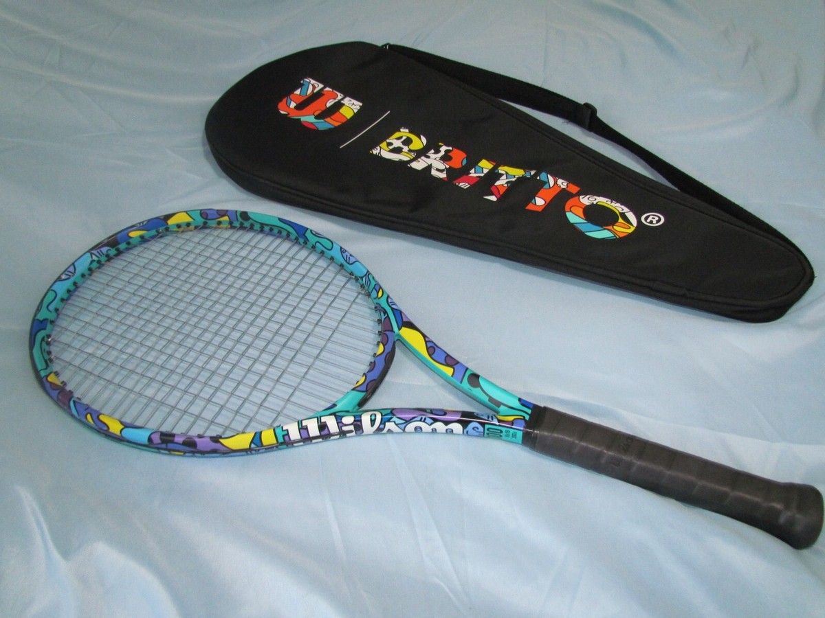 Wilson Ultra 100 Britto 4 1/8 (1) Grip Tennis Racquet with