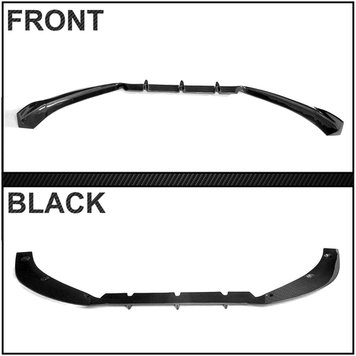 Per AUDI RS5 Carbon Front Cup Spoiler labbro attacco anteriore spoiler spoiler spada - Foto 7 di 11