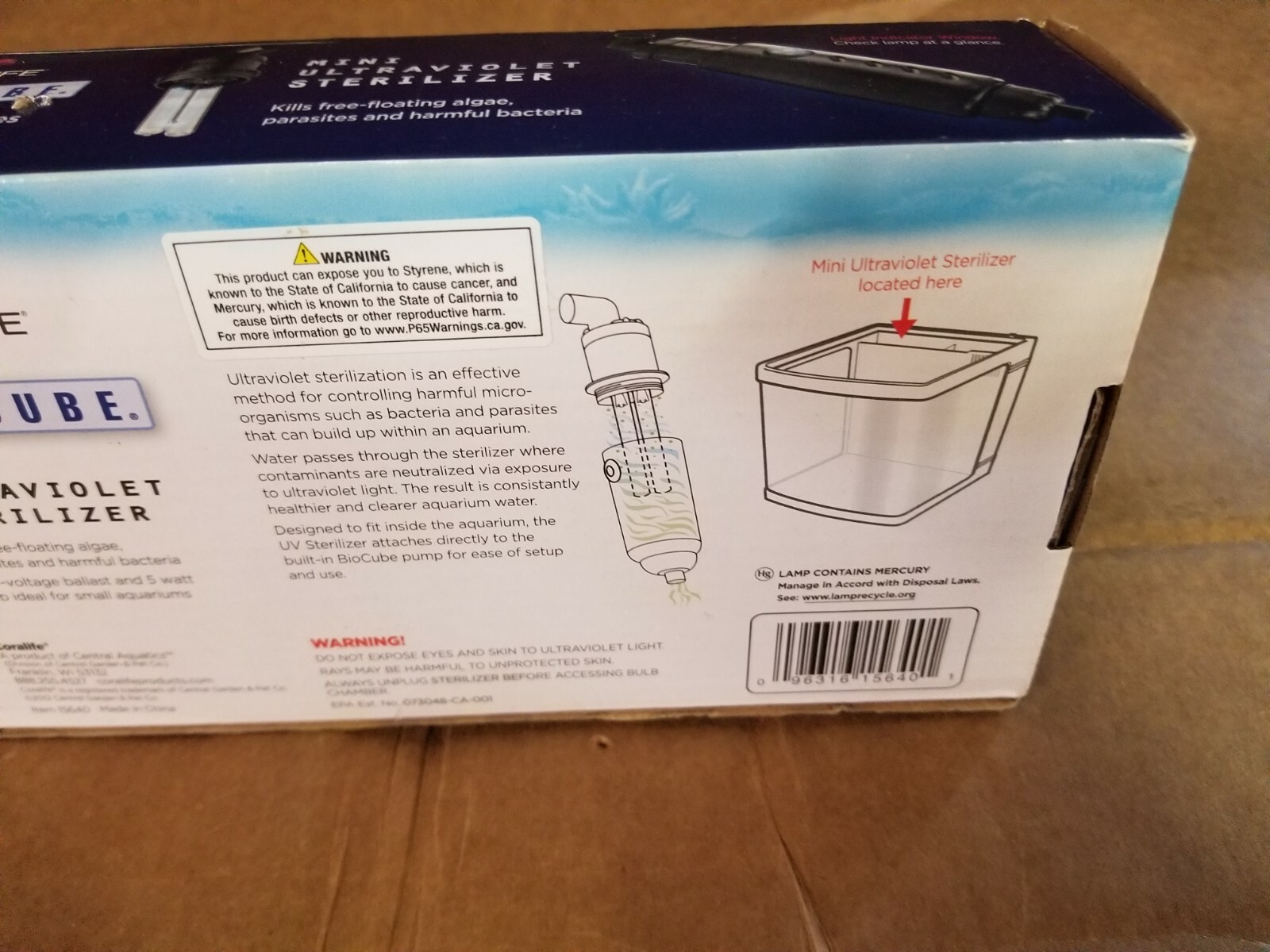 biocube uv sterilizer