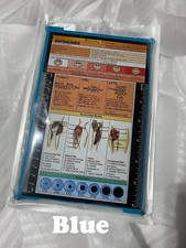 Nursing Edition Clipboard Folding Pocket Reference Clipboard-Metal-Blue