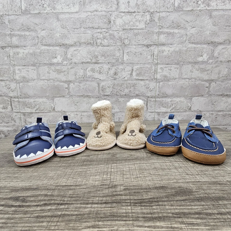 Lot of 3 Infant Boys Shoes Size 3-6 Months - Image 2 of 4