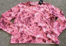Under Armour Rival Terry crew neck sweatshirt NWT womens plus 1X pace pink