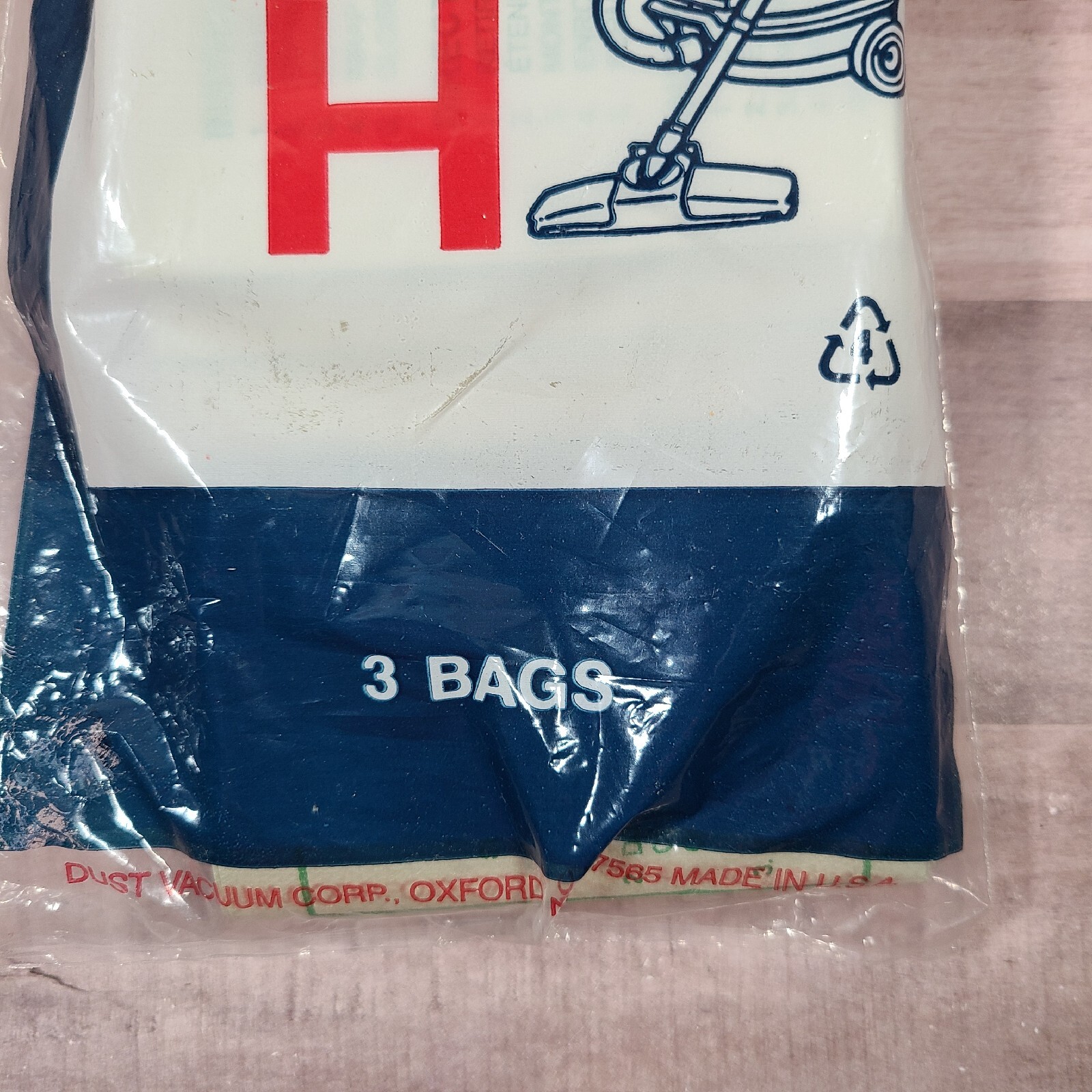 Type H Vacuum Cleaner Disposable Bags (3 Pack) For Hoover Celebrity NEW