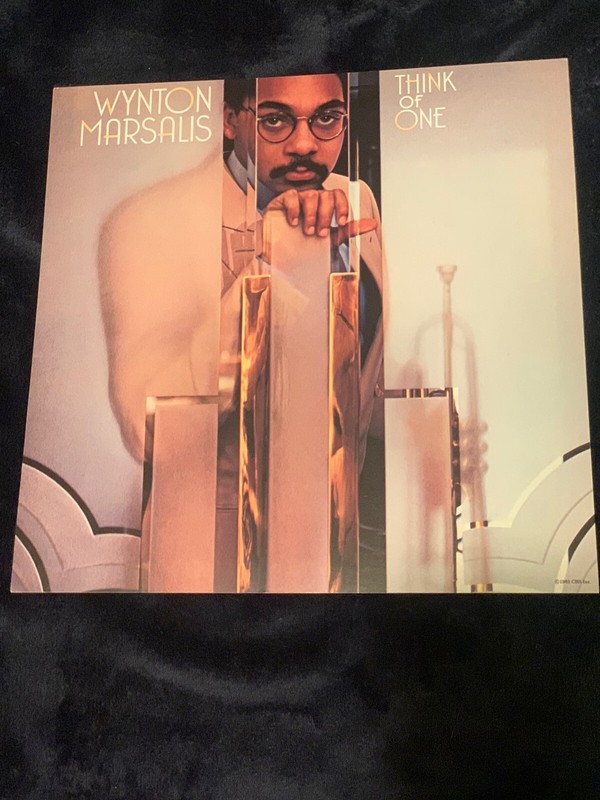Wynton Marsalis 1983 Think Of One 12x12 Promo Cover Flat Poster