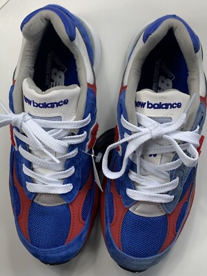 Mens New Balance 992 Sz 5.5 Made In USA Red White Blue Olympic
