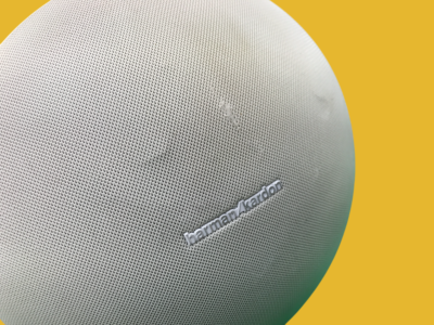 Harman Kardon Onyx Studio 3 Portable Bluetooth Speaker, White