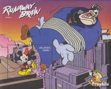 ouganda Bloc 293 (complète edition) neuf avec gomme originale 1998 walt-disney-f