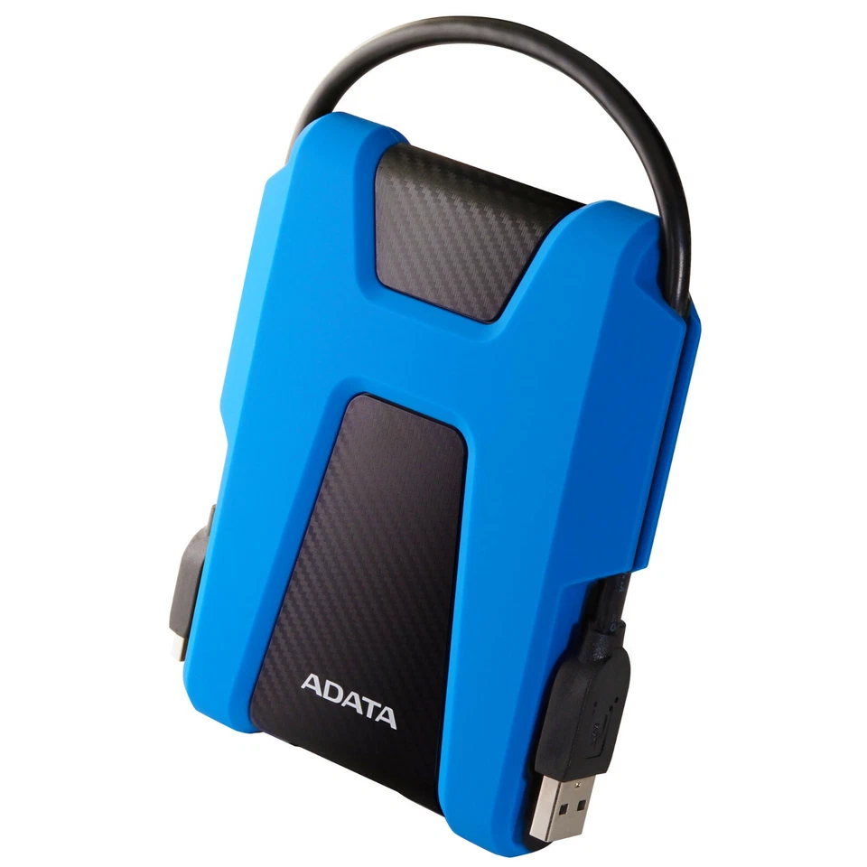 ADATA HD680 BLUE 2TB External HDD USB 3.2 Military-Grade Protection Shock Sensor - Image 2 of 4