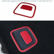 For Benz GLE 2016-2019 Red Alloy Tailgate Trunk Handle Decoration Frame Trim PCS