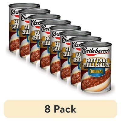 Hot Dog Chili Sauce Original Flavor 10 oz Can Classic Chili for Family