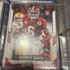 Panini Score 2021 DeVonta Smith Rookie Alabama Crimson Tide #324 Football Card