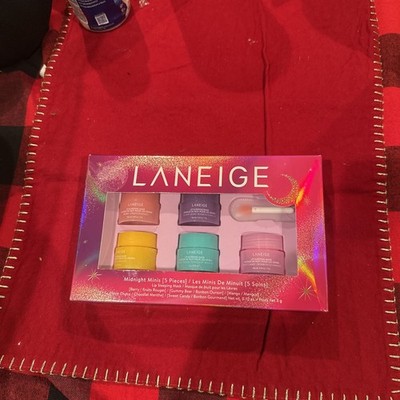 LANEIGE Midnight Minis Lip Sleeping Mask Set (5 x 3g)
