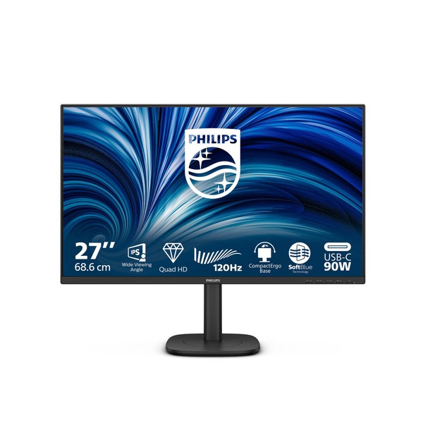 Philips 27B2U3601 27 Zoll Wqhd IPS Panel 16:9 120 Hz Monitor-image