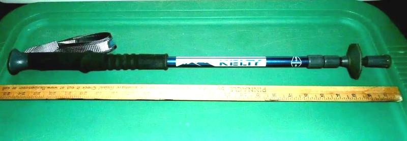 Kelty Upslope 2.0 Trekking Pole-Blue Hiking Walking Pole-Anti-shock with Strap