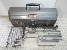 Craftsman 6520 Tool Box 20 Crown Socket Set 12 38 Dr. Ratchet V Series Craftsman 6520 Tool Box 20 Crown Socket Set 12 38 Dr. Ratchet V Series