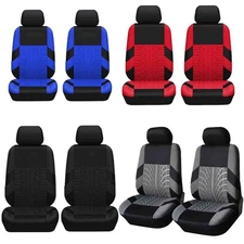 For Ford Transit-150 250 350 Auto Car Seat Covers Front Set 2-Seat Protector Pad
