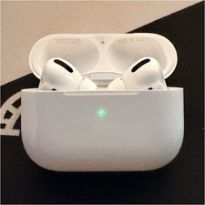 Apple AirPods Pro Wireless Bluetooth Earbuds White In-Ear w/ Charging Case