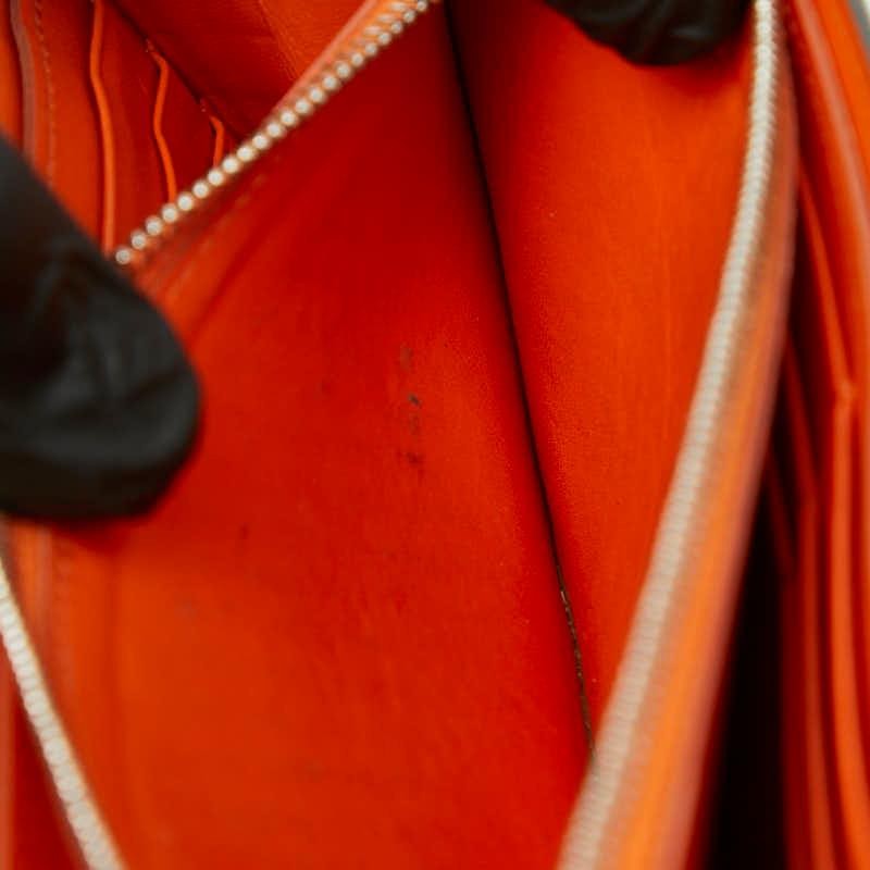 CELINE Large Flap Multi-Function Wallet Black Lea… - image 8