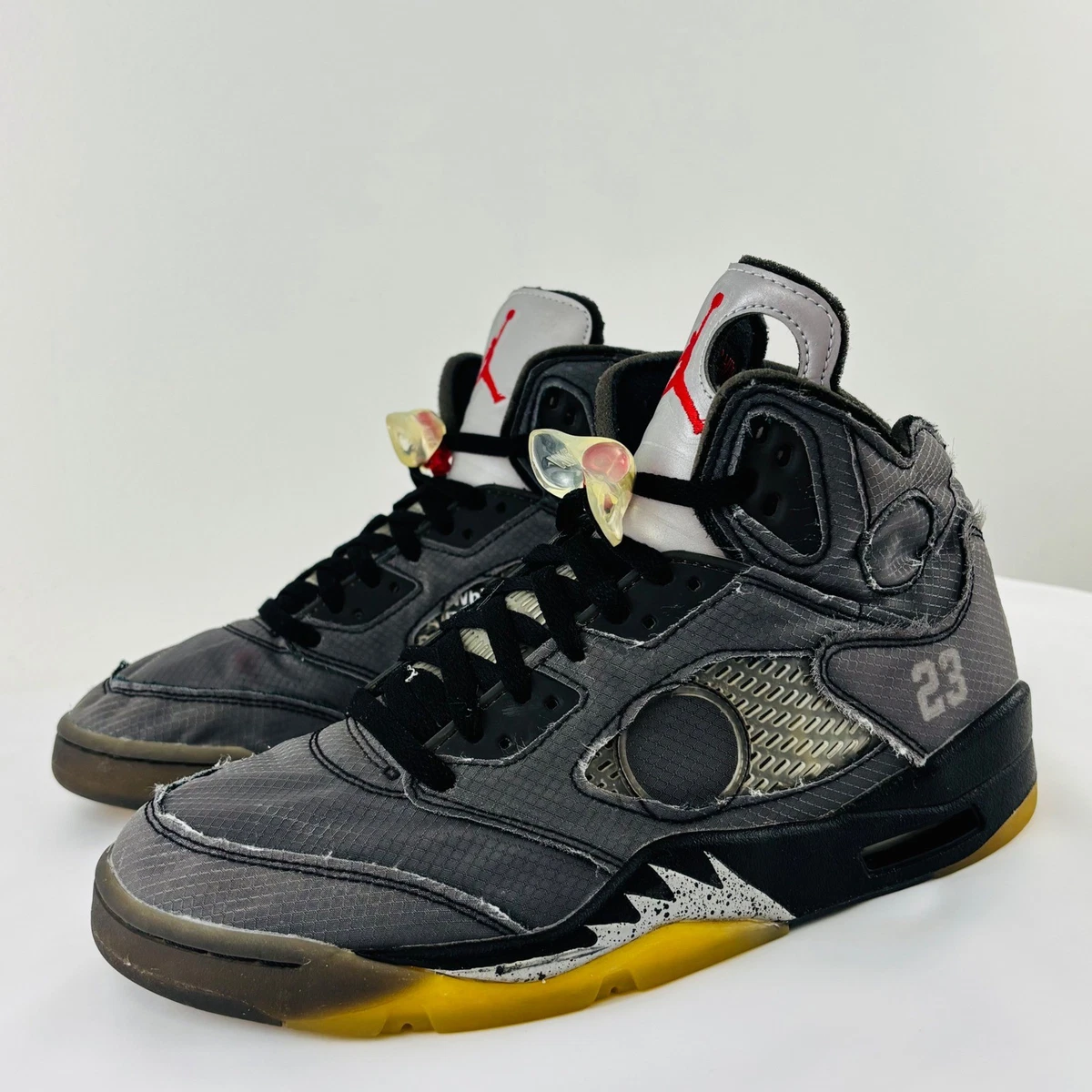 Las mejores ofertas en Jordan 5 Retro x Off-White Gray | eBay