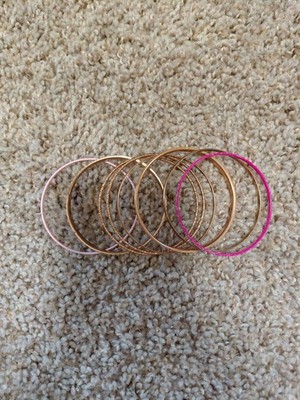 In German Made Ebelin 8 Piece Women's Bracelet Multicolor