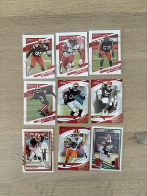 Cleveland Browns Karten Lot Trading Cards