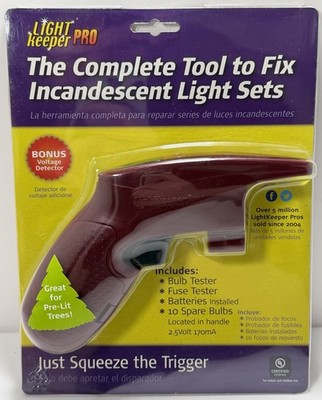 LightKeeper Pro The Complete Tool to Fix Incandescent Christmas Light Sets - New