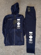 Mercier Men's Blue Full Tracksuit Size Medium Brand New with Tags