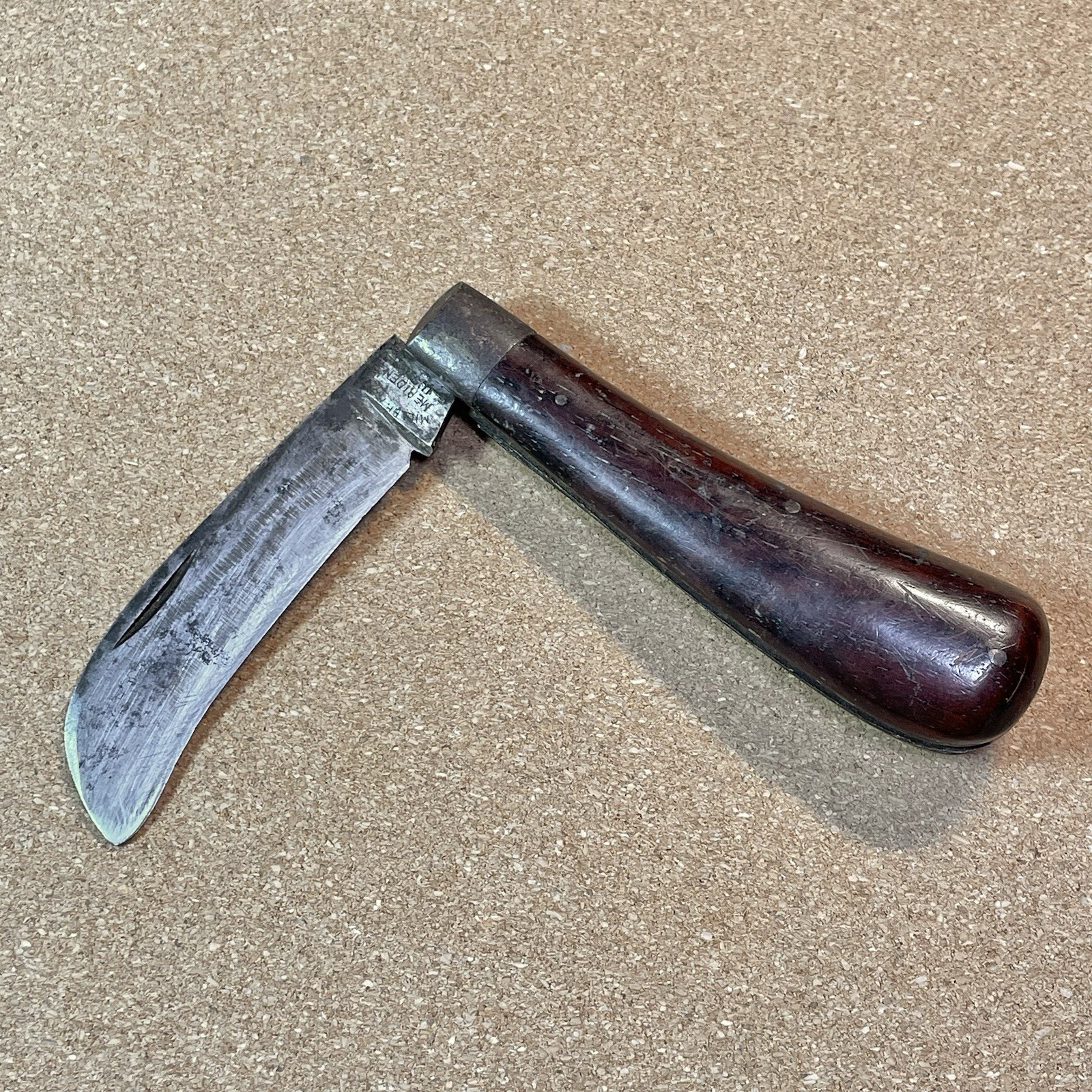 Miller Bros Vintage Hawkbill Folding Pocket Knife