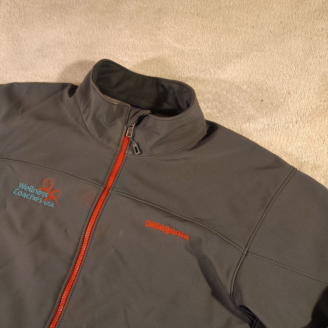 Patagonia Adze Men L Polartec Jacket Softshell Wind & Water Repellent Gray Embro thumbnail 5
