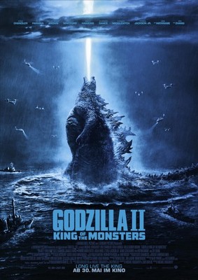 Original Kinoplakat/Filmposter A1 -Godzilla II - King of the Monsters (2019)