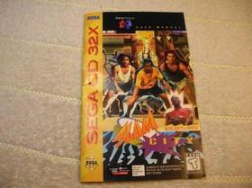 slam city sega cd 32x cib w/extras