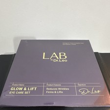 LAB by Dr.Leo Glow Lift Eye Care Set Cream Patches Caffeine Firm Lift