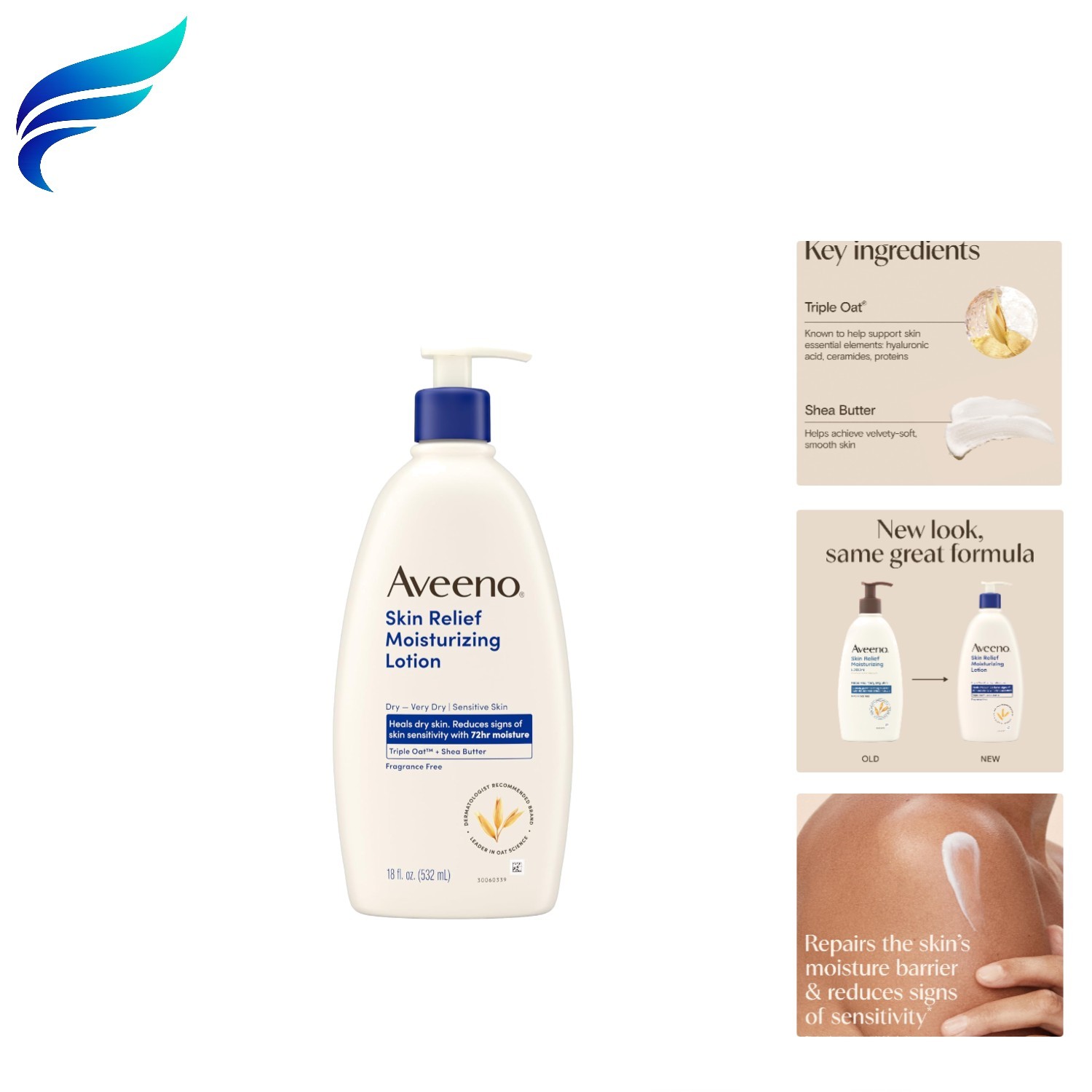 Body Lotion - 18 Fl Oz Non-comedogenic Formula